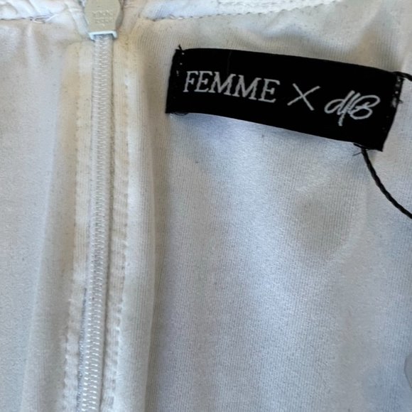 Femme silver jumpsuit - Picture 4 of 6